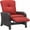 Red, variant on Strathmere Woven Reclining Lounge Chair, Crimson Red