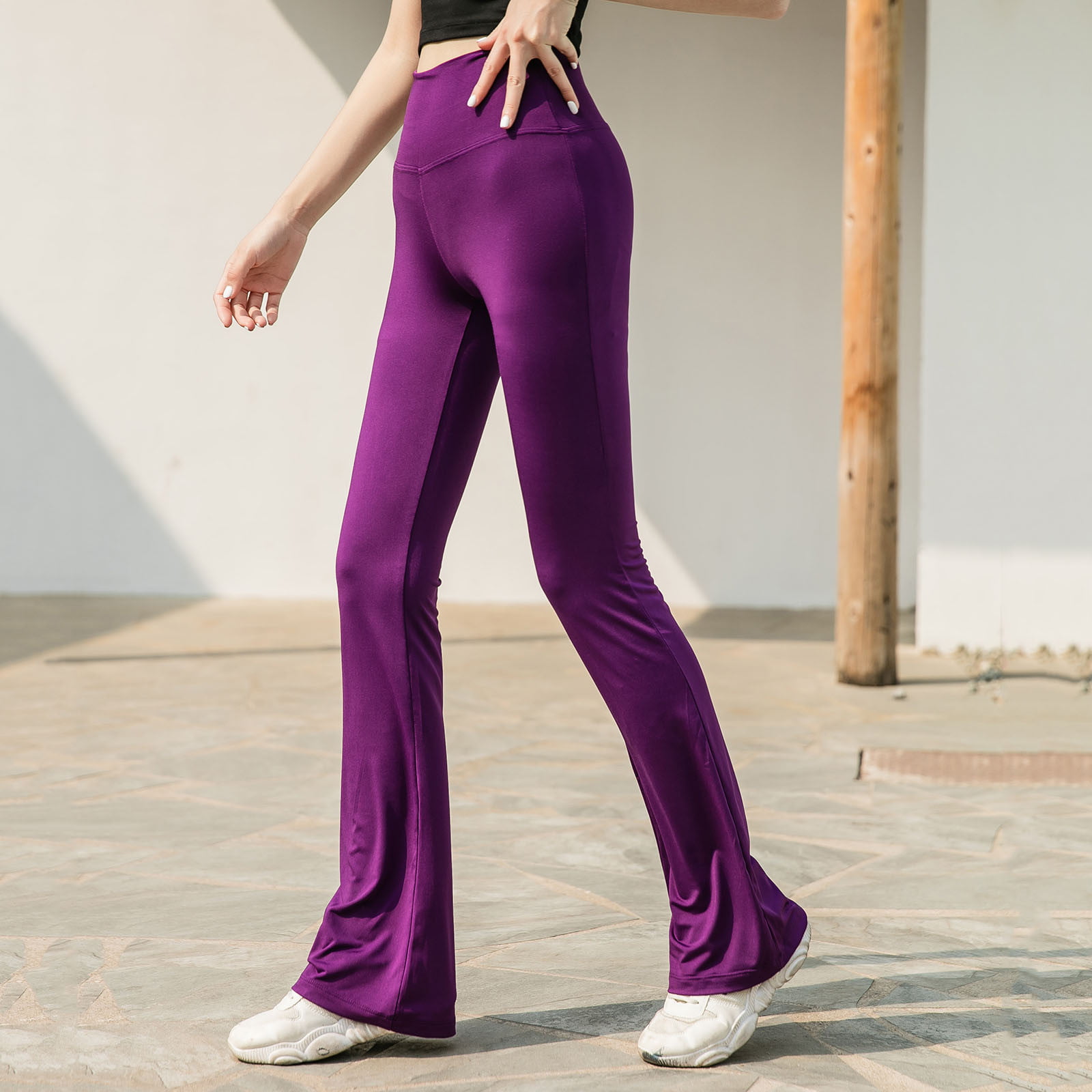Womens Trendy Warm Puffer Cotton Beam Feet Pants Elegant Thicken Elastic  Waist Purple Trousers Women With High Waterproof Technology 211124 From  Mu01, $16.73