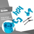 thumbnail image 2 of RC Cars Actualizaciones Parte delantero Swing ARM ST STEING STERING KNUCKLE MODELO MODELO REMOTO CONTROL DE CUCHO DE CUCHO REEMPLAZO PARA TAMIYA CC01 AZUL Eigraketly FN001278-02, 2 of 7