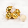 thumbnail image 2 of 108ct Gold White Chocolate Bulk Individually Wrapped Lindor Candy Truffles (3lb Bag), 2 of 6