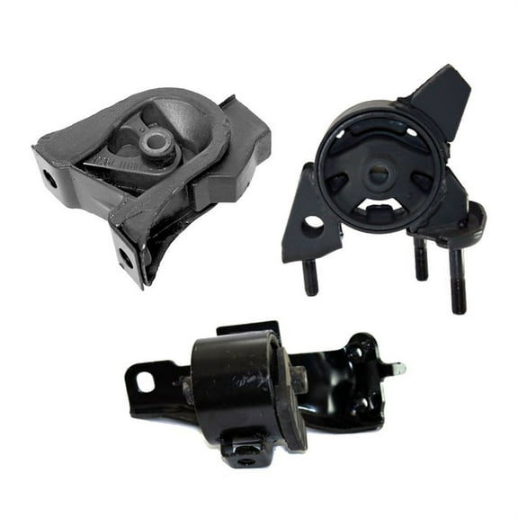 K0768 Fits 1993-1997 Geo Prizm 1.6L/1.8L MANUAL Front & Rear & Trans Mount 3PCS : A4214, A6243, A6258