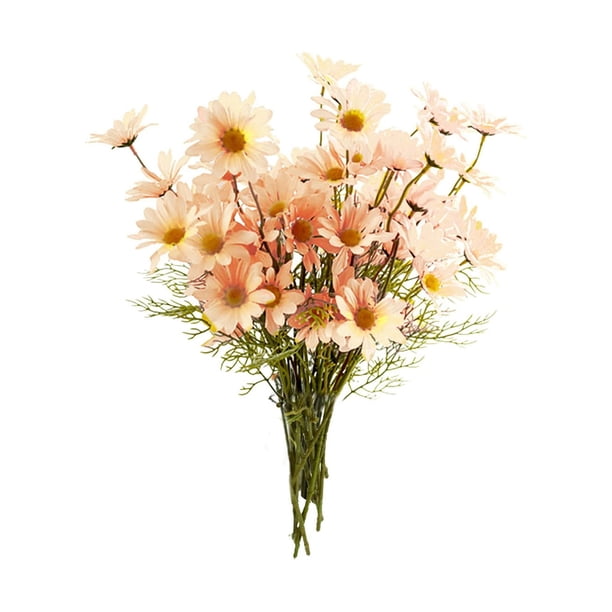 Simulación de Flores Artificiales Arreglo Floral Imitación Ramo Flor de Seda