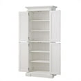 thumbnail image 6 of Homestyles Americana Off White Wood Pantry, 6 of 6