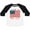 Baseball White and Black, variant on Inktastic Made in the U.S.A. Boys or Girls Toddler T-Shirt