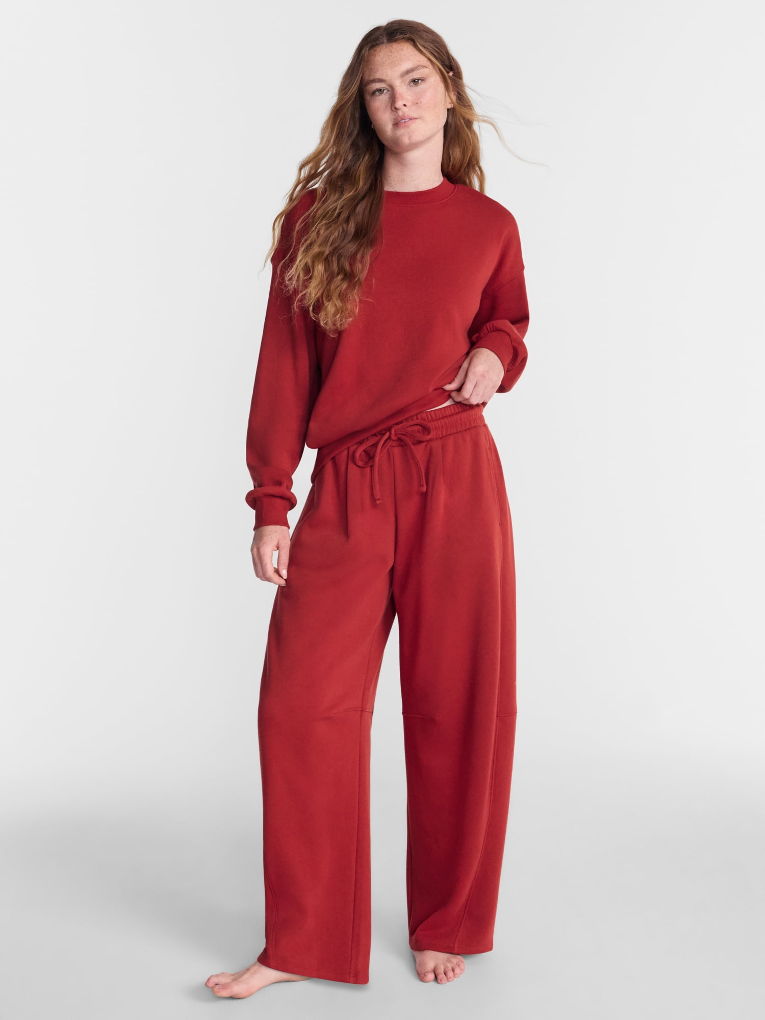 No Boundaries Soft Sleepwear Pants, 31" Inseam, Women’s and Women’s Plus XXS-3X