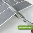 thumbnail image 5 of 1 Sheet Peel and Stick Kitchen Backsplash Tile Stickers Self Adhesive Stick on Subway Tile 12" x 5" Bathroom Splashback Water Heat Resistant 3D Wall Tiles, 5 of 6