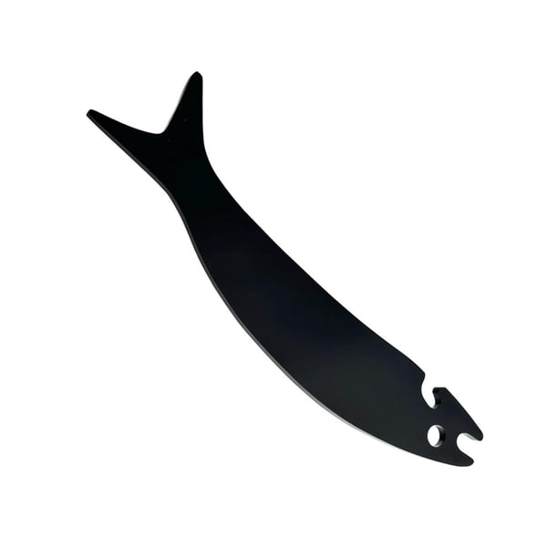 Extractor de rejilla para tostadora resistente al calor, extractor de rejilla para horno, varilla de empuje para rejilla de horno con mango largo para Negro