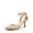 NUDE-NUBUCK, variant on Pointed Closed Toe Kitten Heels Stiletto Ankle Strap Women's Pumps Shoes for Women Wedding Party Dress Sandals