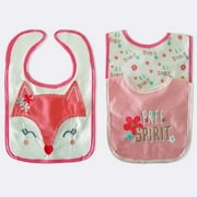 Unisex Cartoon Print 2023 Baby Girl Bib Cotton 3/5Pieces Baby Boy Burp Cloths 0-12M Infant Accessories Baby Bib3015 One Size