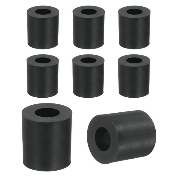 Entretoise en Caoutchouc Épais Lot de 18, 13/16 Pouce OD x 5/16 Pouce ID x 13/16 Pouce Épaisseur