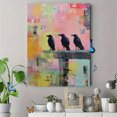 thumbnail image 4 of Qisvanset 12x16 Inch Tortoiseshell Cat with Color Eyes Canvas Print Wall Art, 4 of 5