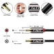 thumbnail image 1 of Cable RCA J&D chapado en oro 2RCA macho a 2RCA macho 3 pies, 1 of 2