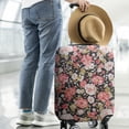 thumbnail image 2 of Pioneer Flower Floral Print Pattern Luggage Cover Fashion Suitcase Cover Baggage Covers Fit 25-28 Inch Luggage (Go Travel), 2 of 5