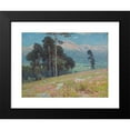 thumbnail image 2 of Ľudovít Čordák 24x18 Black Modern Framed Museum Art Print Titled - Summer Snow in the Tatras (1934), 2 of 5