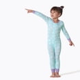 thumbnail image 2 of 3-Pack Baby & Toddler Girls Floral Fox Snug Fit Footless Pajamas, 2 of 9