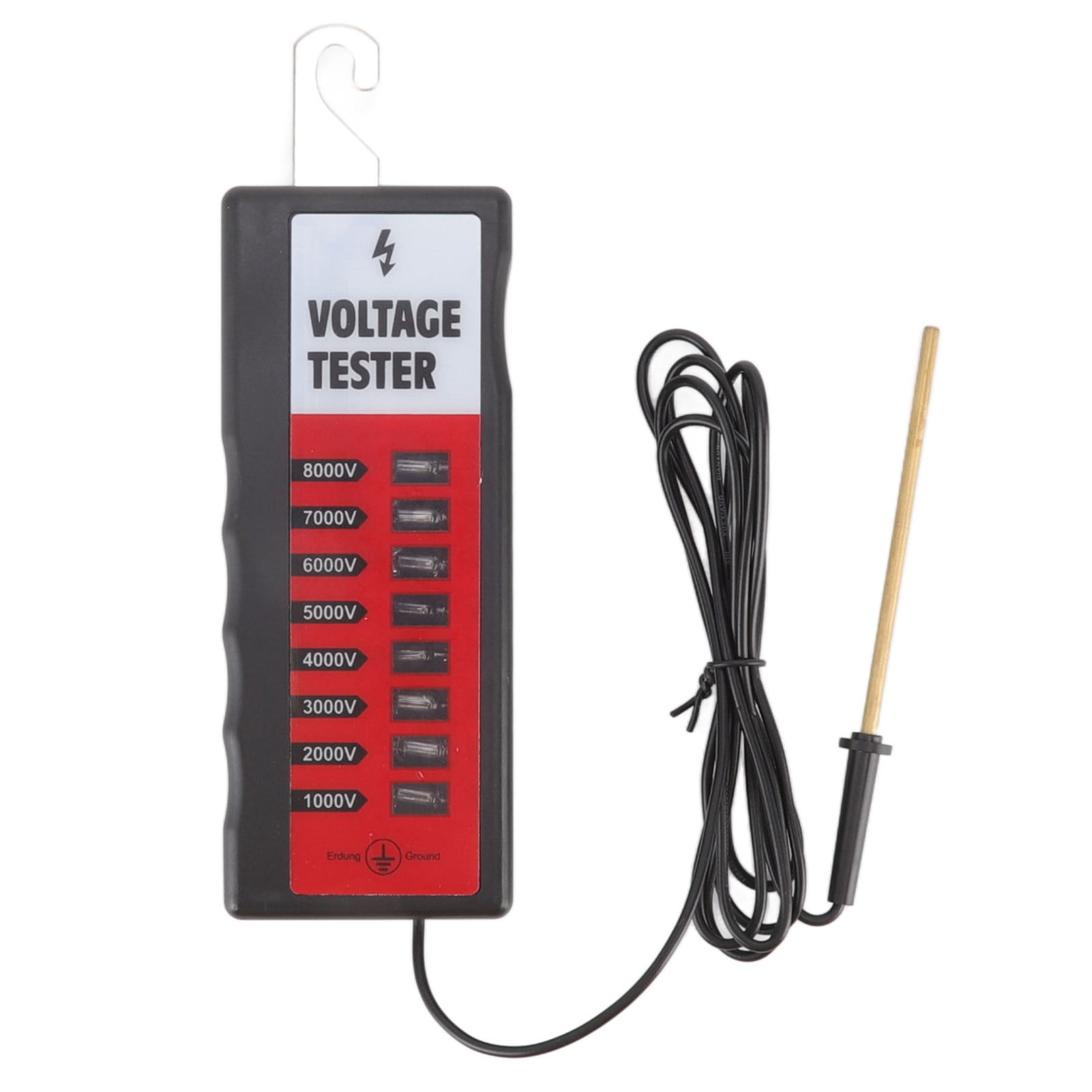 Electric Fence Tester, High Accuracy Fences Voltage Meter 1kV8kV LCD