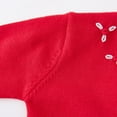 thumbnail image 6 of GYRATEDREAM Girls Long Sleeve Cardigan Childrens Kids Bolero Shrug Scallop Trim Knitted Open Front Cardigan Sweater, 6 of 7