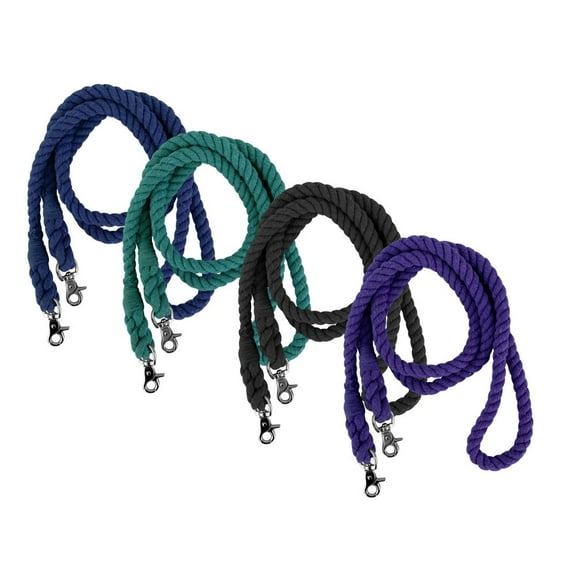Cotton Roping Reins (Black)