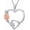 style 3, variant on Sterling Silver Stethoscope Infinity/Heart Pendant Necklace for Women Stethoscope Heartbeat Nurse Necklaces Nursing Graduation Gifts for Doctor Medical Student