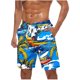 thumbnail image 1 of Pantalones Cortos Casuales para Hombre Imprimir con Bolsillos Pantalones de Playa de Cintura Elástica, Pantalones Cortos de Cintura Elástica para Hombre, 1 of 9
