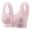 Womens Bras Pink, variant on Womens Daisy Bras, Daisy Bras for Older Women Front Closure Push up Bra No Underwire Senior Bra with Snaps Breathable Cotton Everyday Bras Mothers Day Gifts