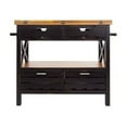 thumbnail image 4 of Yosemite Home Cassidy Kitchen Island / Black, 4 of 8