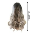 thumbnail image 2 of Women Synthetic Wavy Wig Fashion Silver Grey Hair For Girls And Ladies, 2 of 4