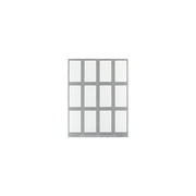 Masterpiece Studios Great Papers Metallic Silver Place Cards 60/Pack 959009