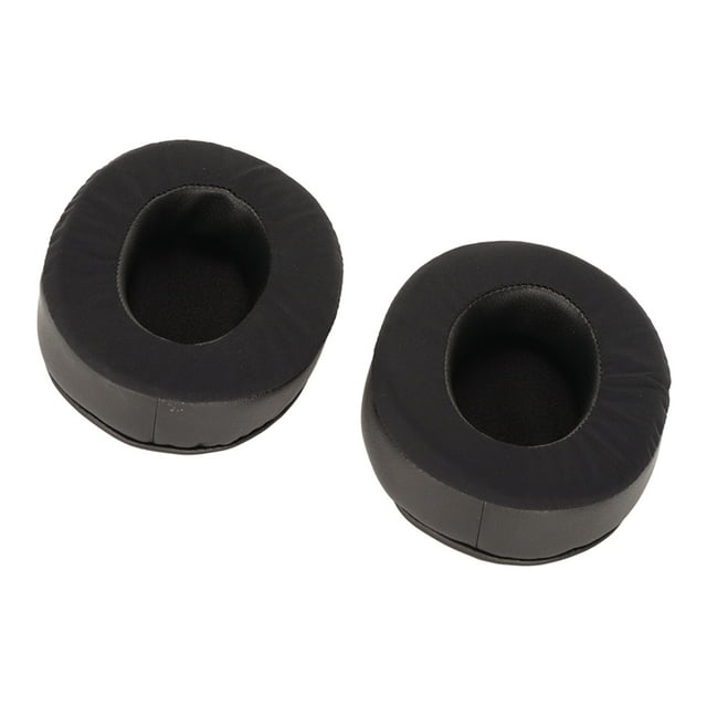 Almohadillas de Repuesto Gruesas para Brainwavz HM5, Almohadillas Suaves Con Aislamiente de Ruido Con Tela de Felpa y Cuero