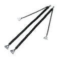 thumbnail image 4 of 1 Pair Rhinestone Bra Strap Invisible Shoulder Strap Adjustable Nonskid Bra Belt Black 1.8cm Hook, 4 of 8