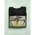 thumbnail image 3 of Butterfly Branch I Sweatshirt Women -Victoria Borges Designs, Female 5X-Large, 3 of 4