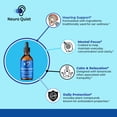 thumbnail image 2 of NeuroQuiet Liquid Supplement, Hearing and Ear Health, Neuro Quiet Drops, All Natural Formula 60 mL (10 Pack), 2 of 6