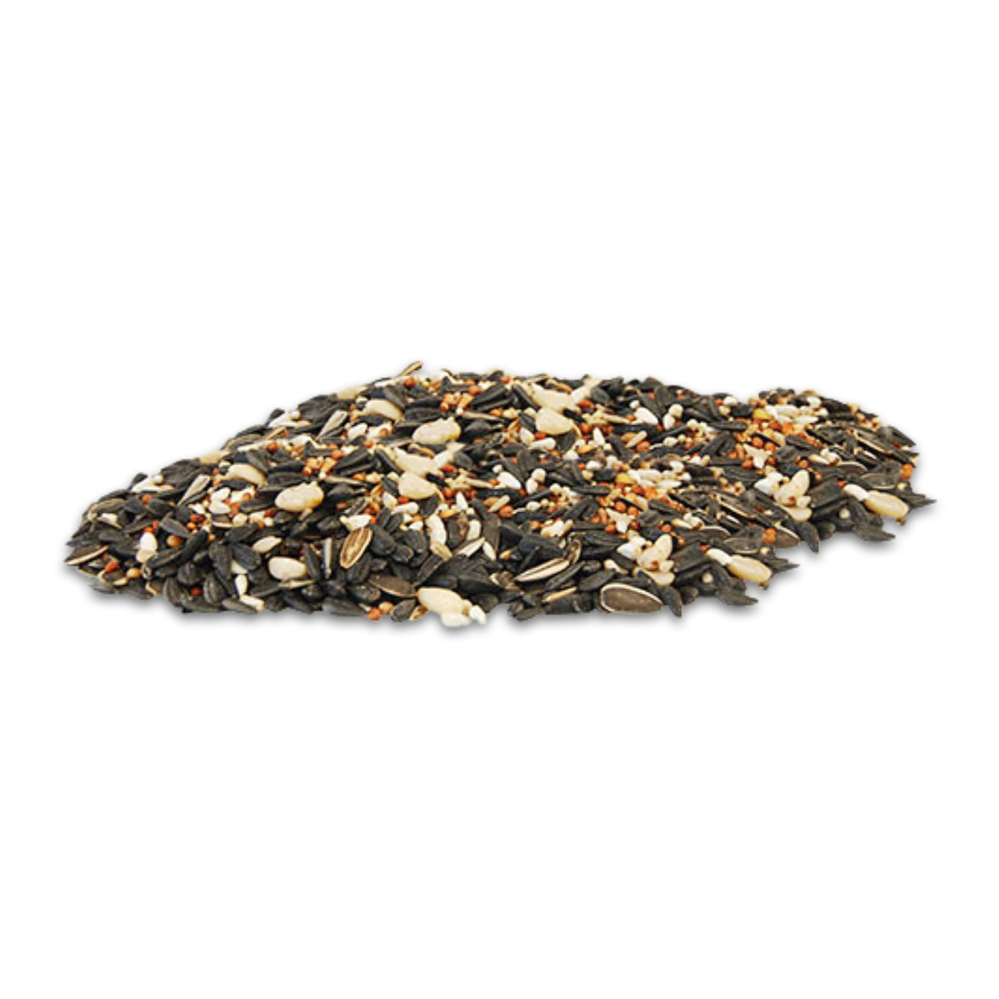Wild Bird Seed Mix, Deluxe Blend with Fruit, 10 lb Bag, Premium Wild Bird Food with Sunflower Seed, Milo, Peanuts & Real Fruit Pieces, High-Protein Mix for Woodpeckers, Wrens & Flickers