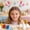 Multicolor B, variant on Easter Bunny Ear Headband with Colorful Egg Streamers Cute Hair Accessory for Kids Adults Egg Hunt Party Costume Photo Booth Favor 1 Pack