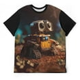 thumbnail image 6 of Wall-E T-Shirts for Men, Casual Crew Neck Tee Shirts, Unisex Short Sleeve Tops, S-3XL, 6 of 8