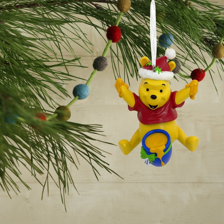 Hallmark Disney Santa Winnie the Pooh Christmas Bear Decoration