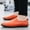 Orange, variant on Avrnliq Mens Slip On Loafers Casual Shoes, Lightweight Comfort Fit & Non-Slip, Synthetic Faux Leather in Vibrant Orange,Size 40