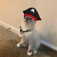 thumbnail image 5 of Pirate Dog Cat Costume Suit Halloween Funny Pet Clothes, 5 of 5