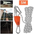 thumbnail image 2 of Suspensión de Cuerda Zulema trinquete de polea ajustable 6mm 5m Blanco, 2 of 8