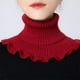 thumbnail image 3 of Bufanda Calentadora de Cuello de Suéter con Babero de Invierno de 5 Piezas para Mujer, 3 of 9
