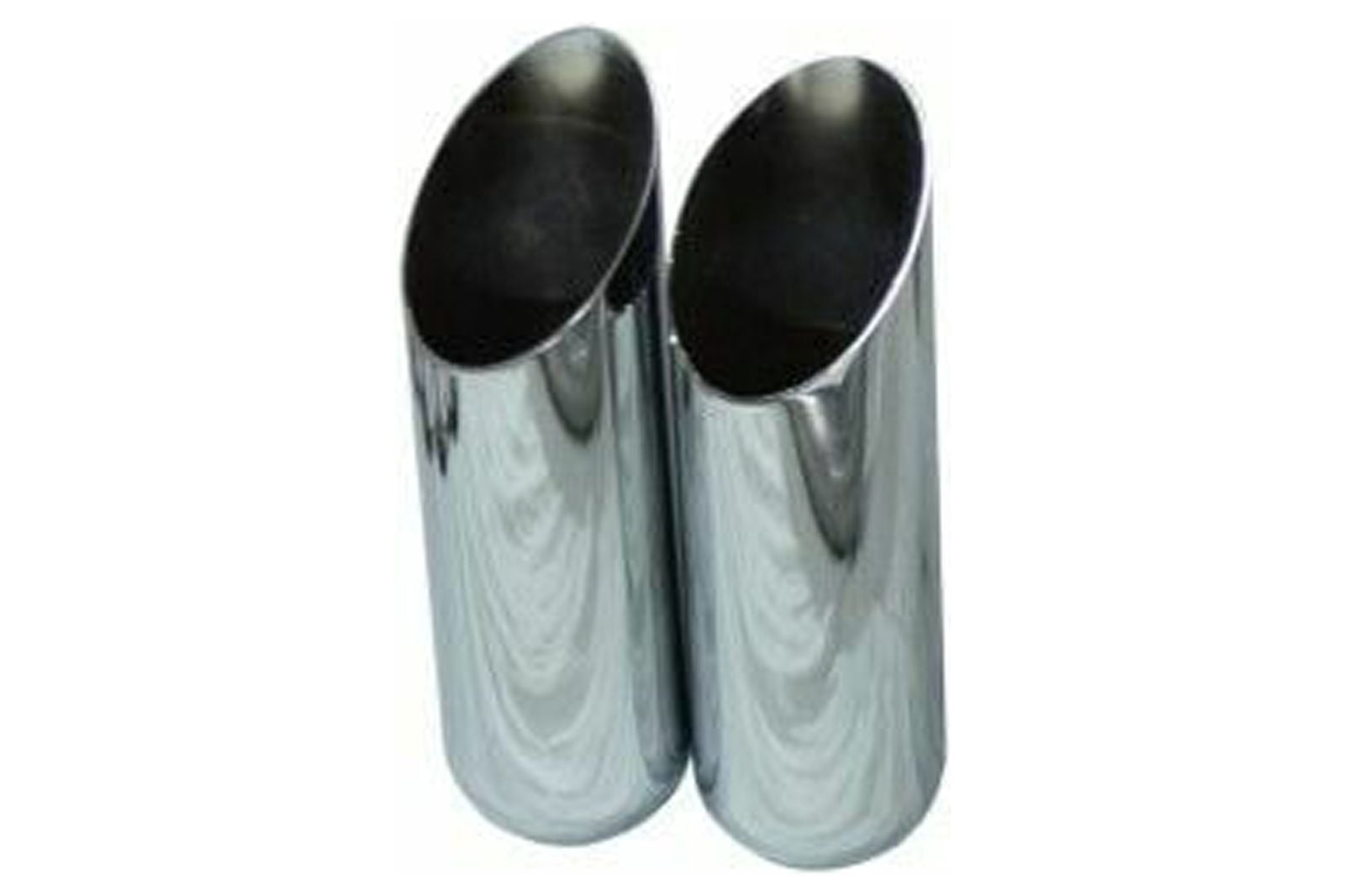 2.5" Dual Exhaust Kit W/ Flowmaster Super 44 Mufflers & Slash Tips For F-150 15-20
