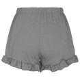 thumbnail image 6 of Seductiva Gray Summer Clothing Women's Casual Shorts Womens Lightweight Shorts Casual Baggy Trendy Short Pants Elastic Waist Drawstring Comfy Shorts, 6 of 6