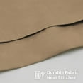 thumbnail image 7 of Tailored Bed Skirt - 18 inch Drop, Camel, Full Bedskirt with Split Corners (Available in 14 Colors) Blissford, 7 of 7