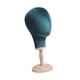 thumbnail image 5 of Cabeza de maniquí con soporte para exhibición de pelucas, circunferencia de la cabeza: 54 cm (16,34 pulgadas), uso versátil para peluquería doméstica, verde oscuro, 5 of 8