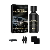 Clearance Items Advanced Graphene Ceramic Coating for Cars – 10  Years Protection, High-Gloss Nano Coating Kit (70ml) – Hydrophobic Car Paint Protection, Easy Application for Auto Detailing