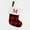 M, variant on Holloyiver Christmas Stockings with Initials, 7.9 Inch Red Black Buffalo Plaid Monogram Xmas Stockings with White Plush Faux Fur Cuff, Christmas Decorations for Family Holiday Party