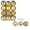 Gold, variant on Tyidzon 24Pcs Christmas Ball Ornaments Set, Hanging Decorative Shatterproof Christmas Tree Balls for Xmas Tree, Home, Party, Holiday Christmas Decorations