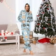 thumbnail image 7 of FORMRS Onesies Pajama for Adults Unisex Hoodie Winter Jumpsuit One Piece Sleepwear, Sizes S-2XL, Vibrant Cute Cat, 7 of 7