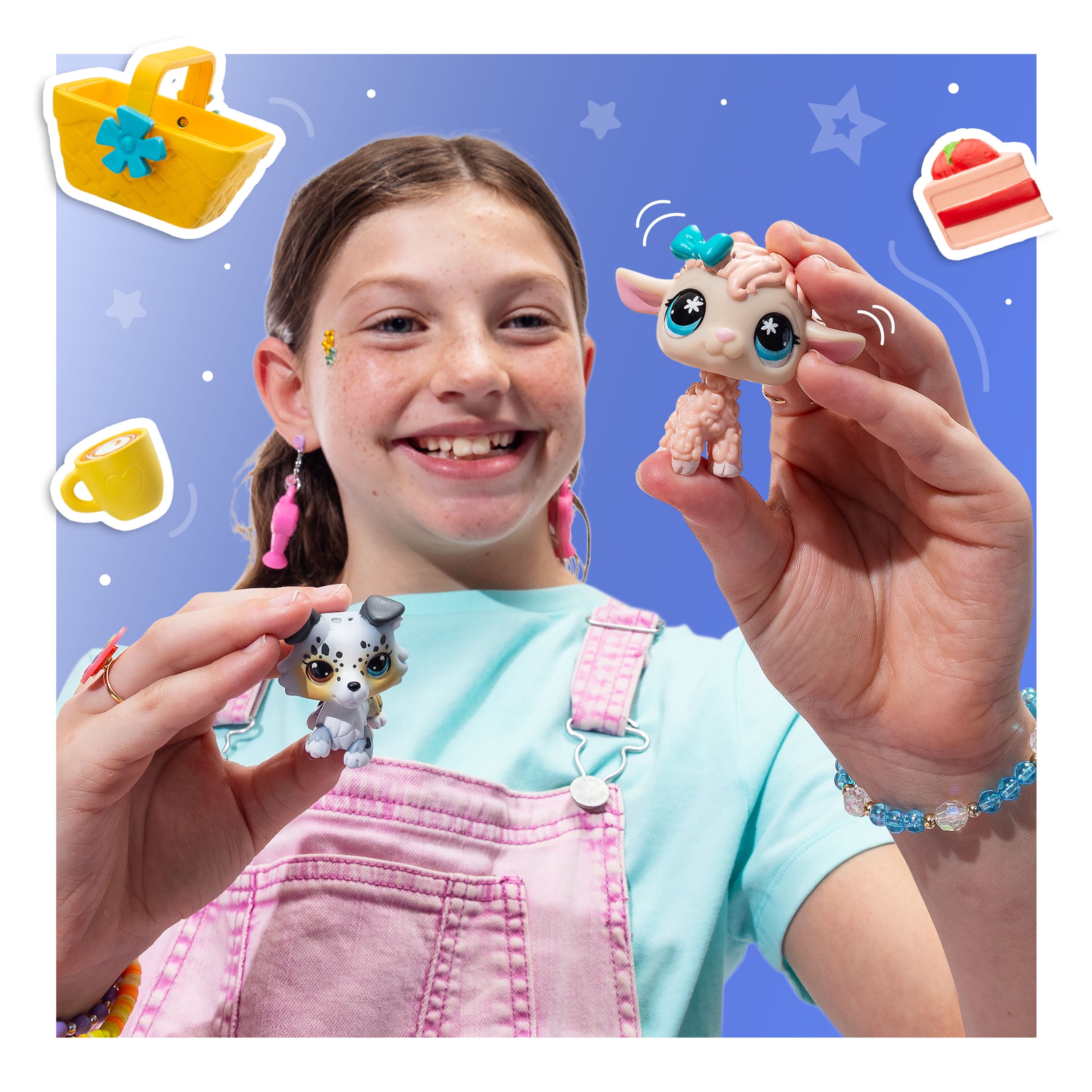 Littlest Pet Shop, Pet Pairs, 2 Pack Dolls, Series 4, Collectable, Children Ages 4 and Up