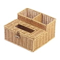 thumbnail image 3 of Caja de almacenamiento de pañuelos Caja de pañuelos tejida Organizador de pañuelos Soporte de almacenamiento de pañuelos para tocador Decoración del, 3 of 8